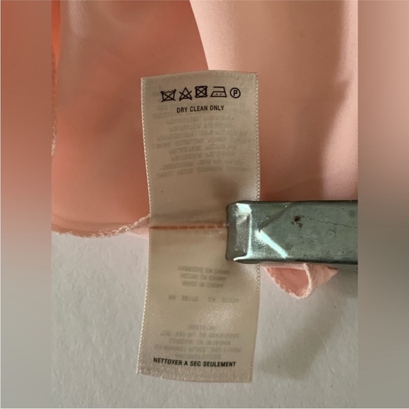 Anthropologie Maeve Summer Cottage Dress Lace Size 14 Pink Peach Purple - Picture 6 of 10